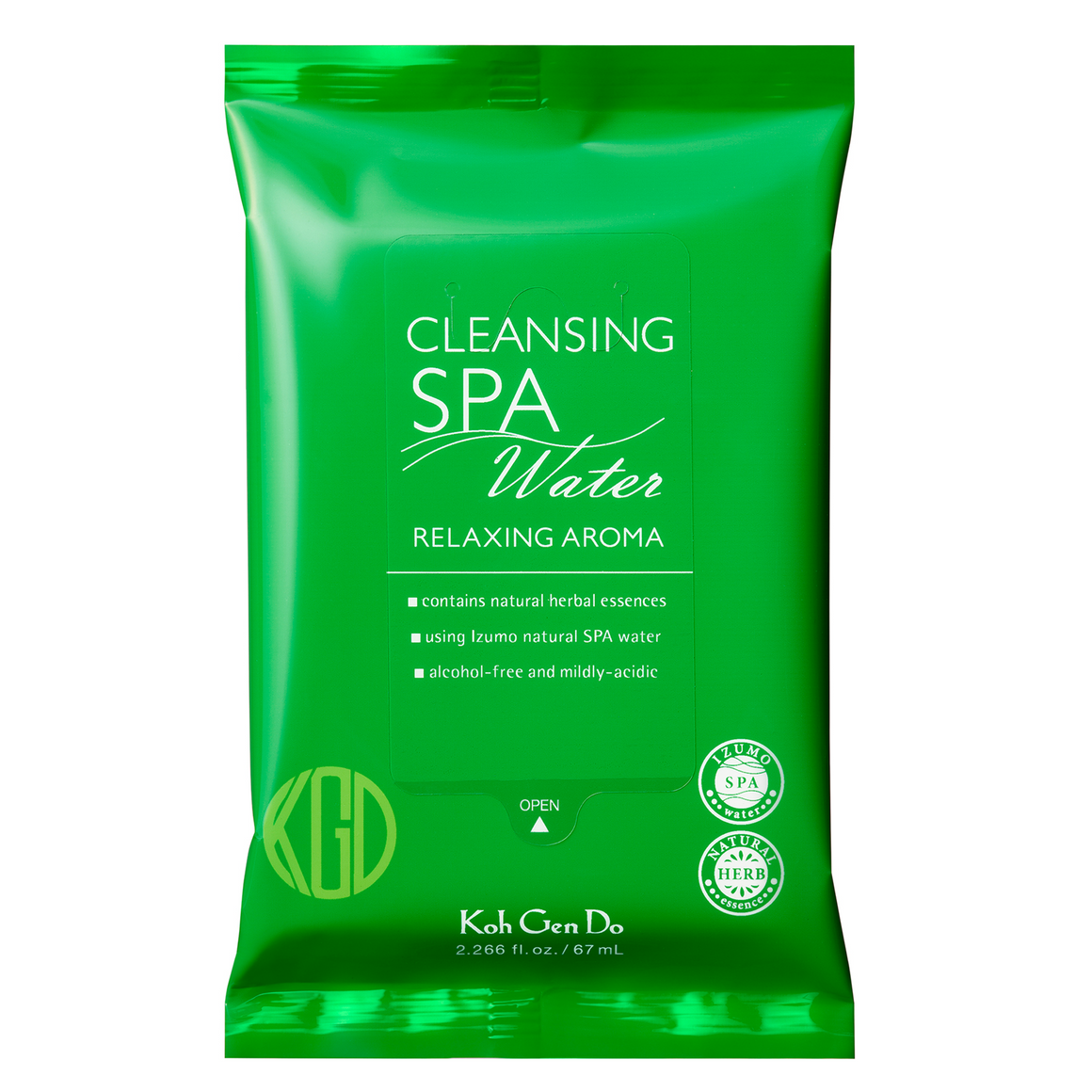 Spa Cleansing Water Cloths - Relaxing Aromas