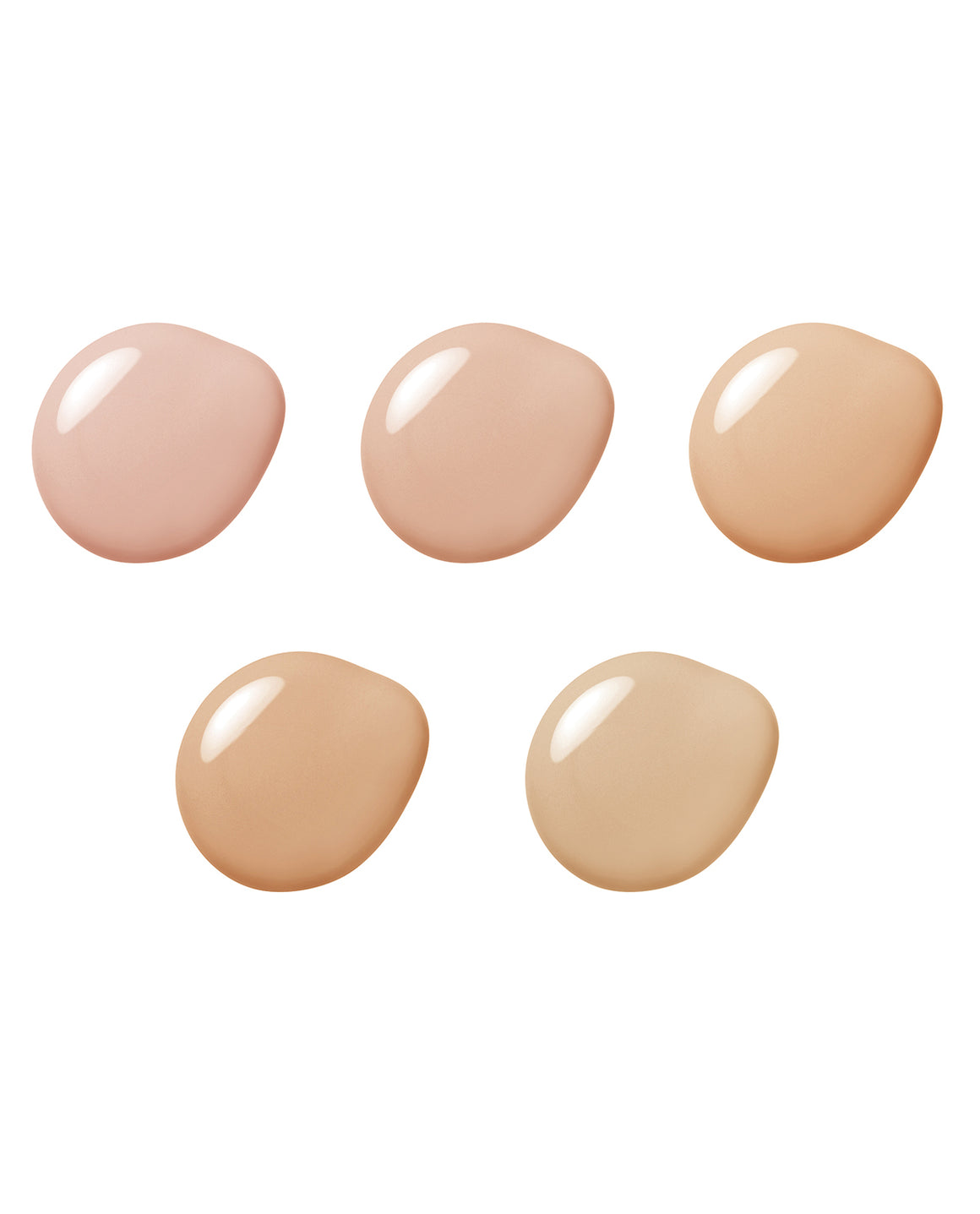 Aqua Foundation Sample Shades (Light - Medium)