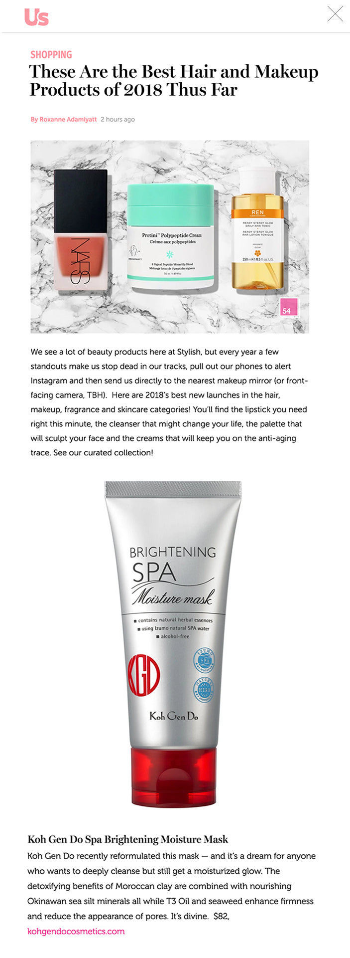 "It's a dream for anyone who wants to deeply cleanse but still get a moisturized glow."