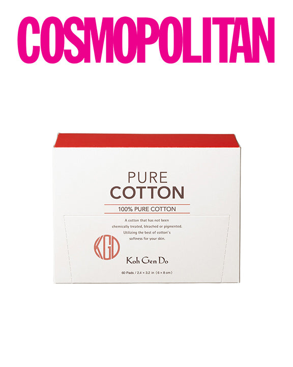 "These organic cotton pads are unbleached."