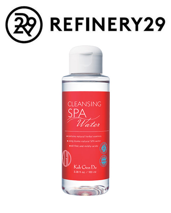 "To remove makeup after a long day of travel, Barose suggests a good cleansing water."